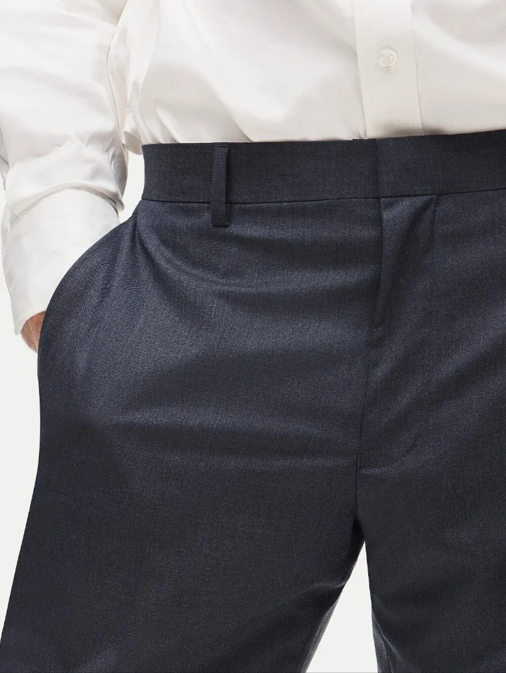 J Crew Ludlow Slim-fit suit pant in Italian wool 43966 Size 32x32 Deep Navy